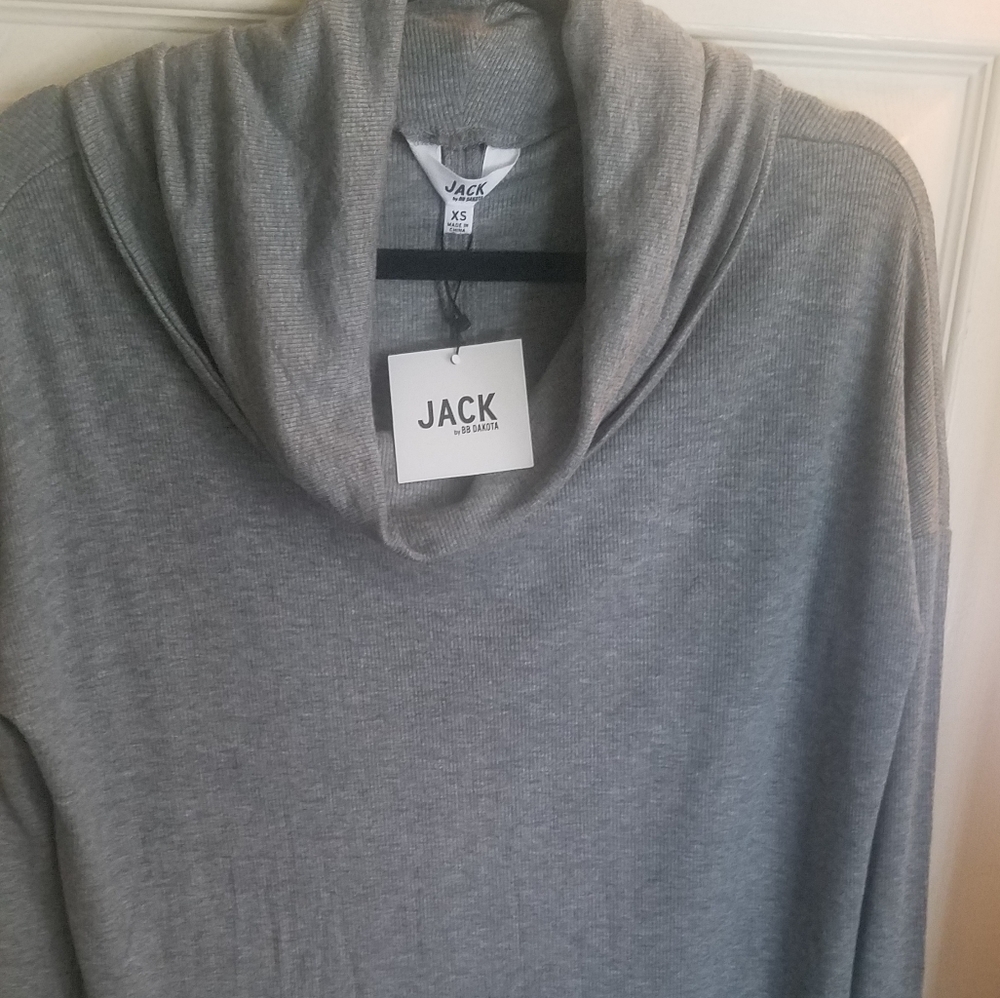 NEW- Jack BB Dakota - cowl collar top - Picture 2 of 8